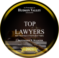 As Published In Hudson Valley Magazine | Top Lawyers | Best Attorneys in the Hudson Valley | Christopher B. Kleister | The Kleister Law Group ,LLC | Hudson Valley Magazine -January | 2021
